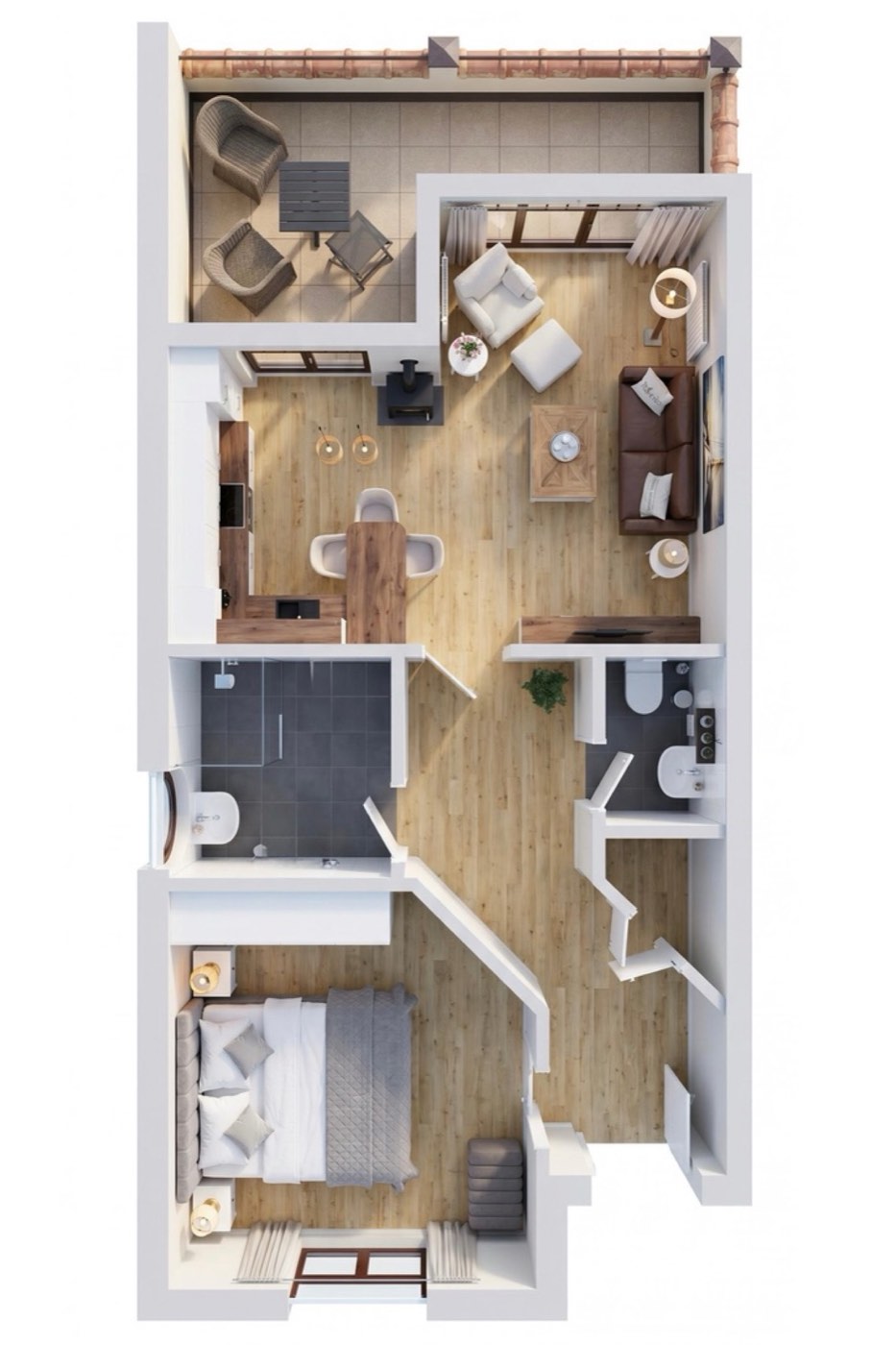 Grundriss Penthouse Am Meer Kühlungsborn